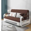 FOLDING SOFA BED LEISURE RECLINER FABRIC BREATHABLE LAZY SOFA WITH STORAGE